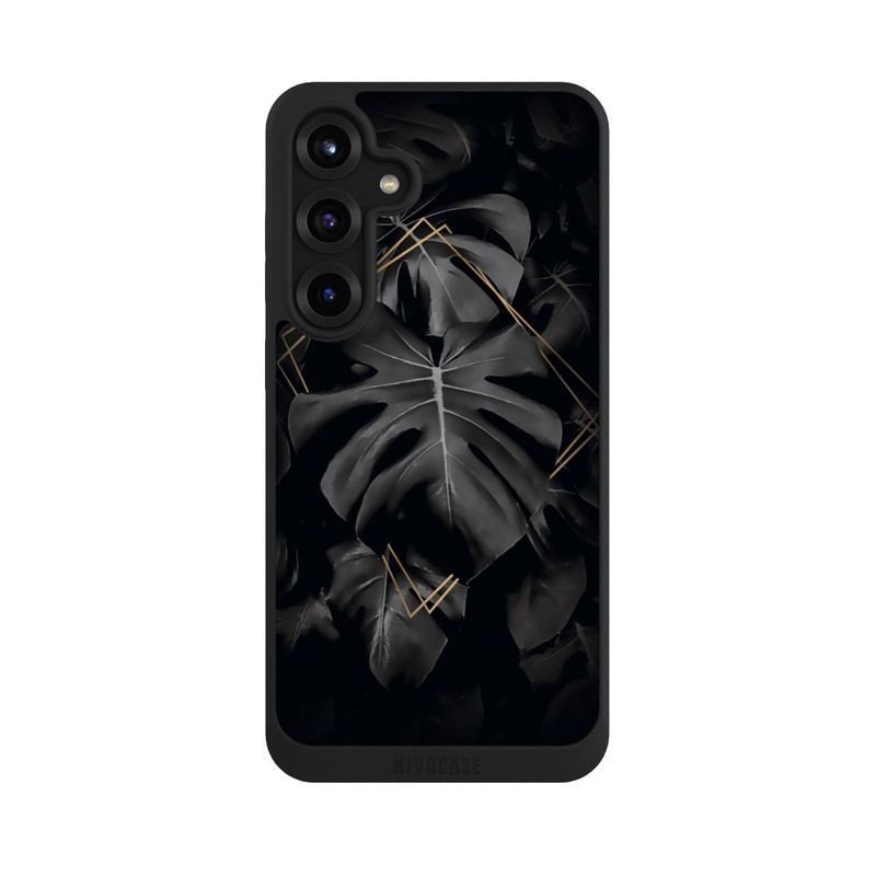 Galaxy S25 + NIVOpure Schwarze Blätter