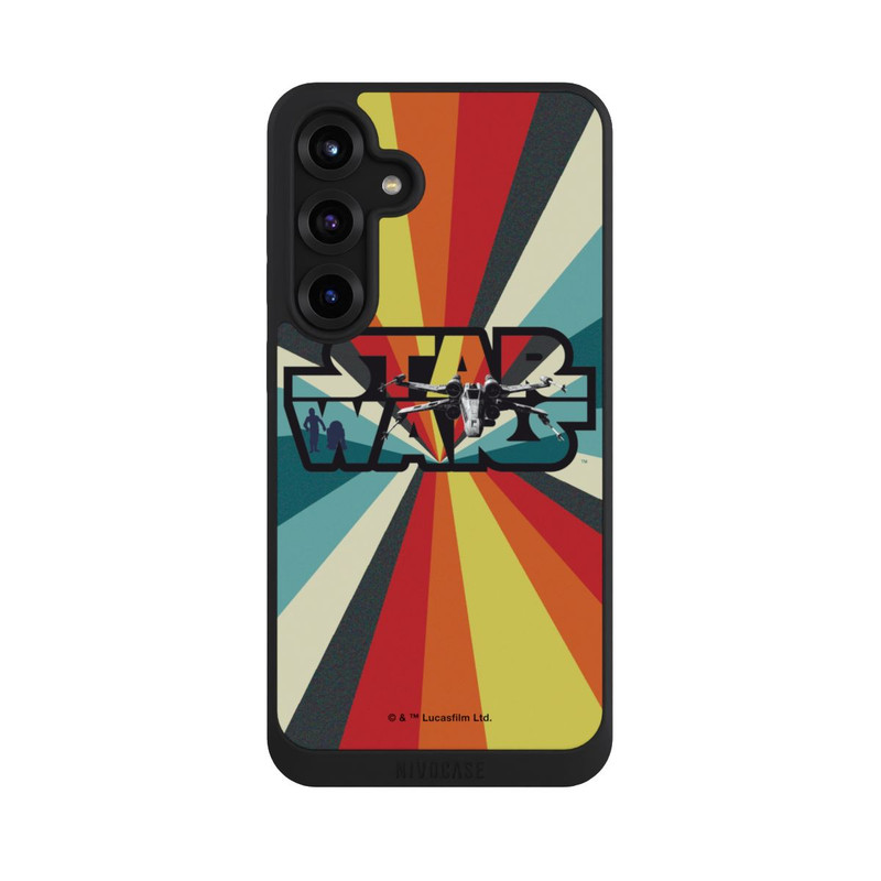Galaxy S25 + NIVOpure Retro X-Wing Star Wars Logo