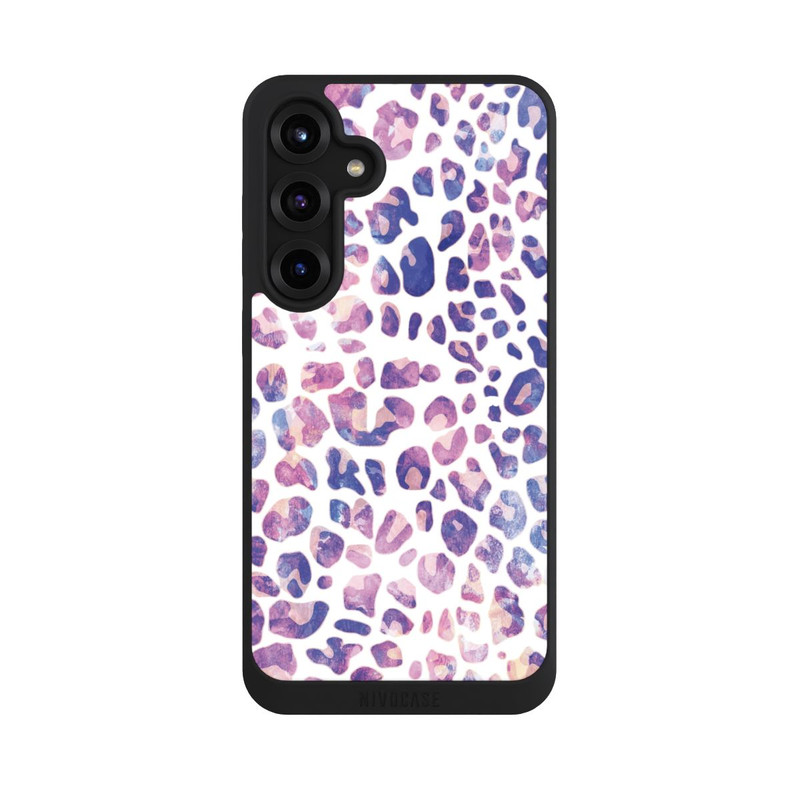 Galaxy S25 + NIVOpure Rose violet léopard