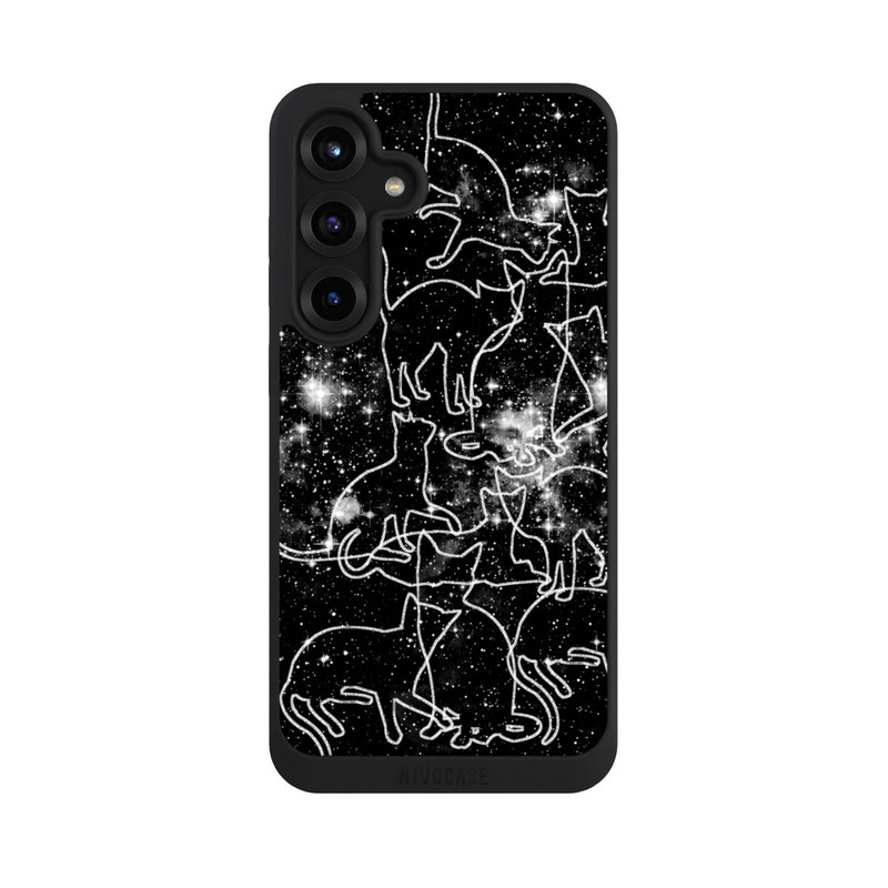 Galaxy S25 + NIVOpure Chats de la nuit étoilée