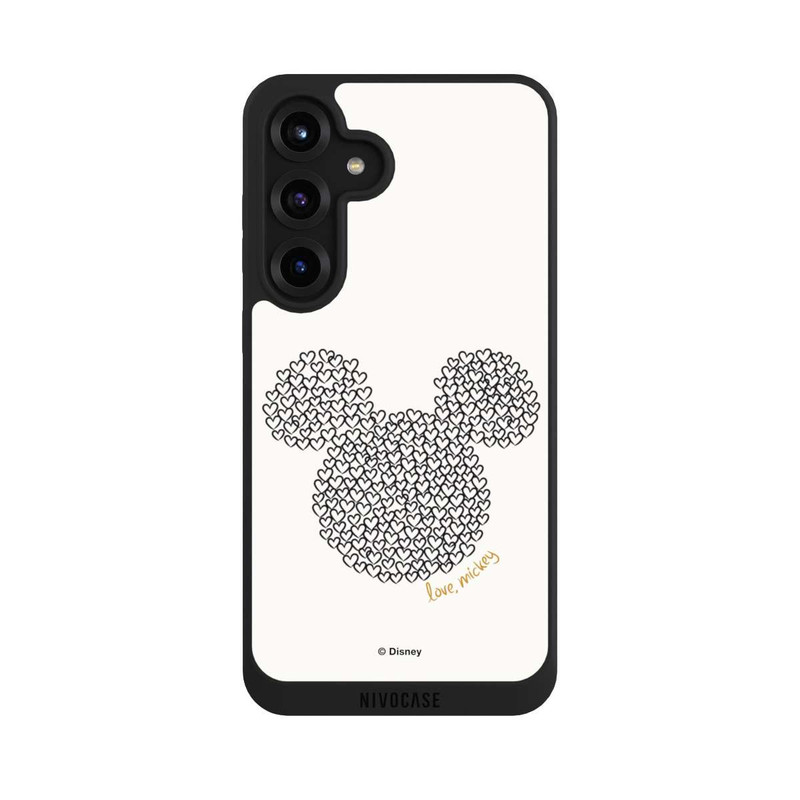 Galaxy S25 + NIVOpure Mickey Noir et Blanc