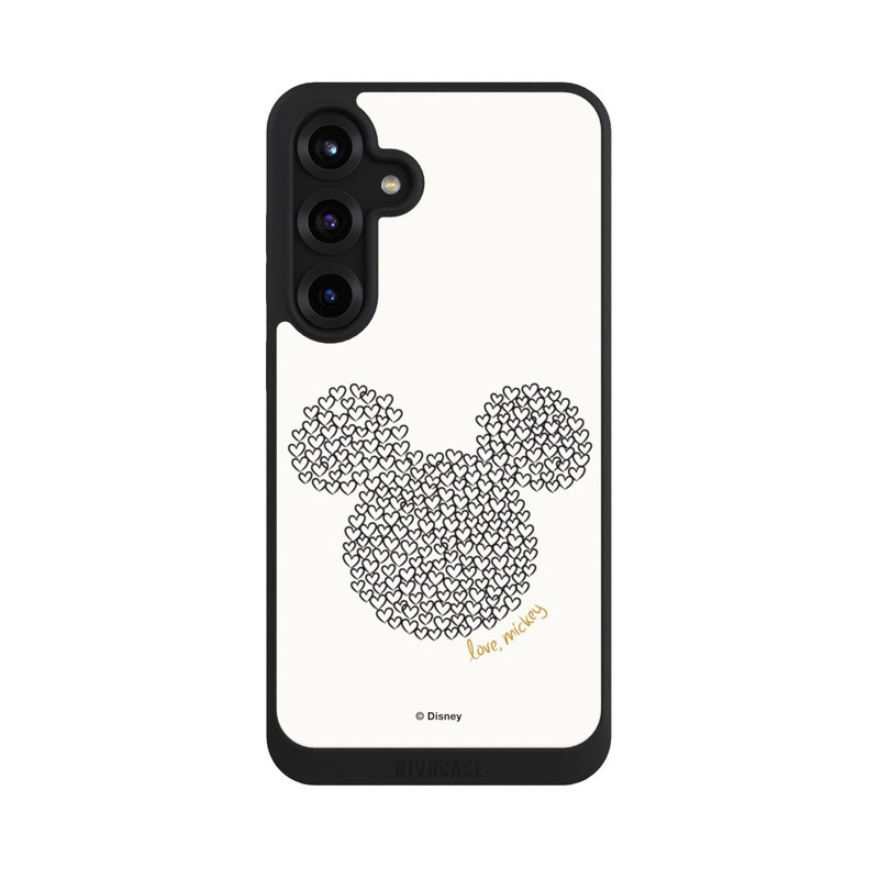 Galaxy S25 + NIVOpure Mickey Noir et Blanc