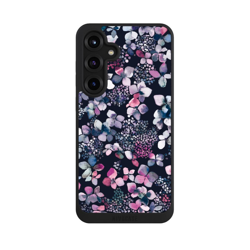 Galaxy S25 + NIVOpure Hortensie dunkel