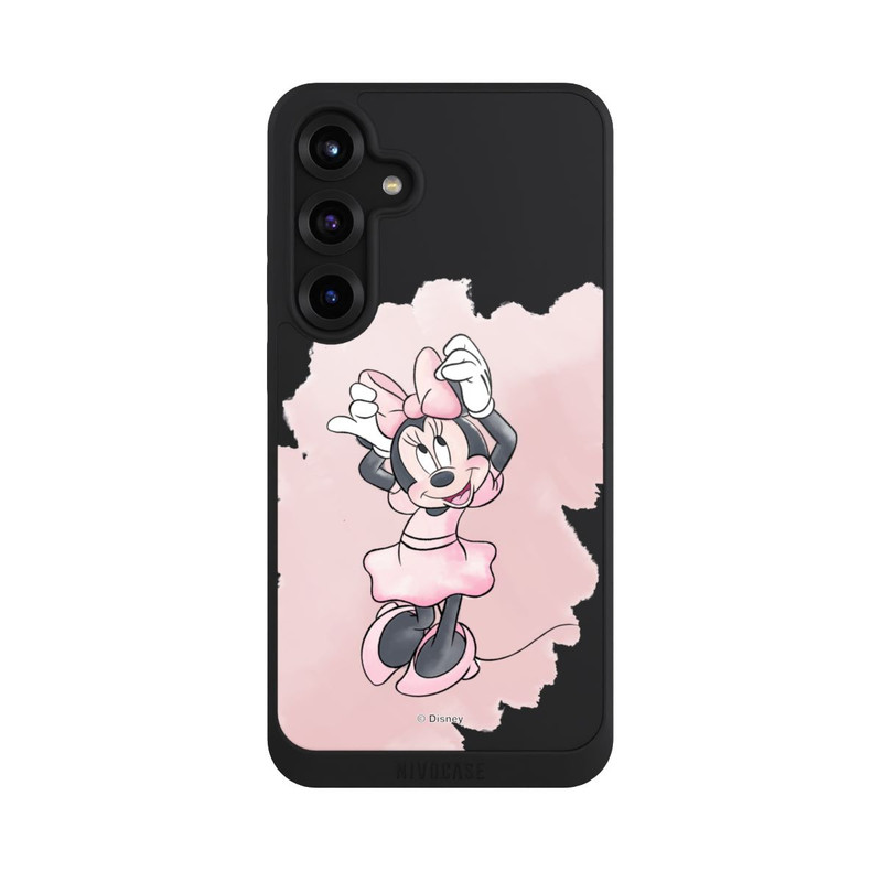 Galaxy S25 + NIVOpure Minnie Aquarell transparent