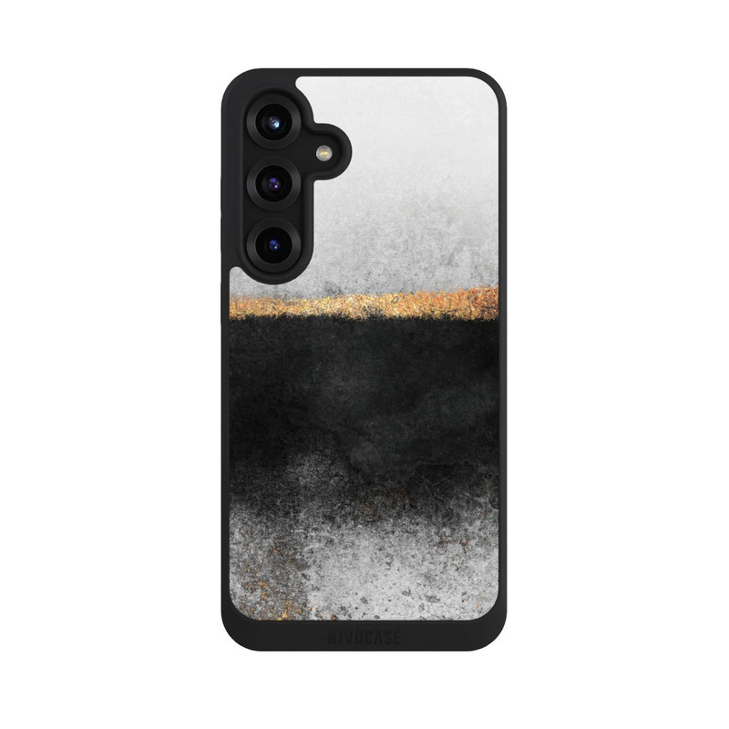 Galaxy S25 + NIVOpure Ruß und Golddruck
