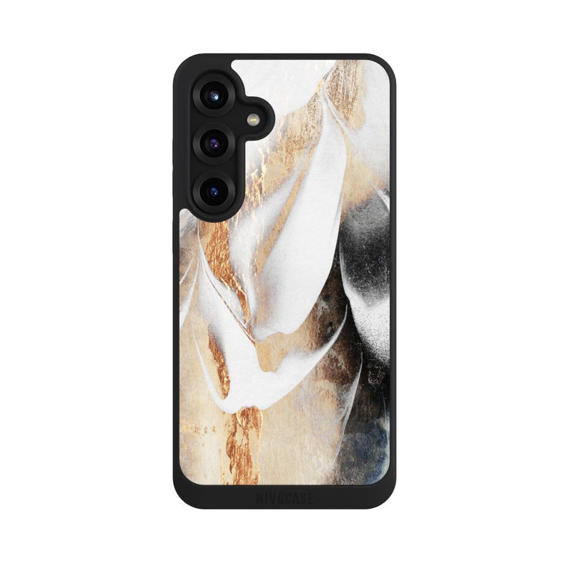 Galaxy S25 + NIVOpure Beruhige Deine Seele Golddruck
