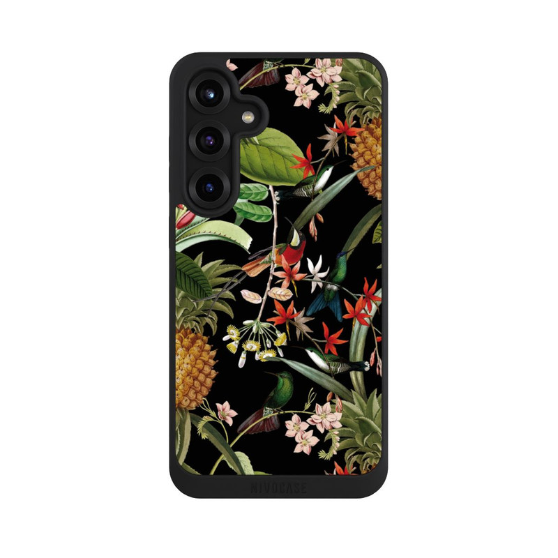 Galaxy S25 + NIVOpure Exotische Blumen Paradiesvogel