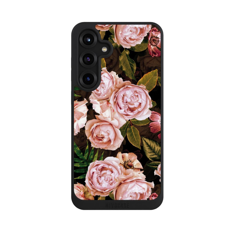 Galaxy S25 + NIVOpure Fond des roses vintage