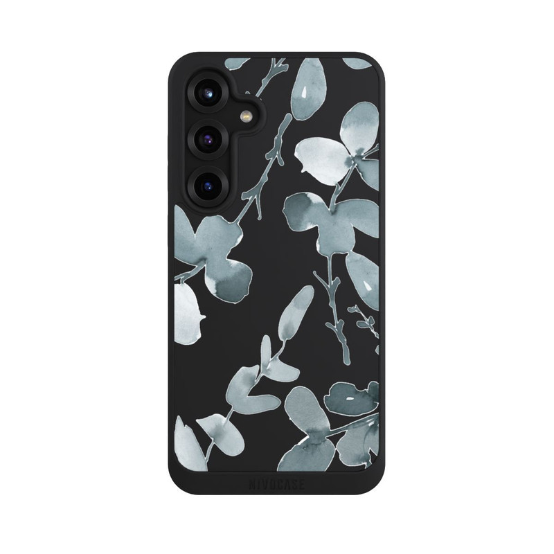 Galaxy S25 + NIVOpure Motif eucalyptus transparent