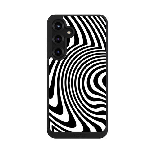 Samsung Galaxy S25+  NIVOpure Black and White Waves