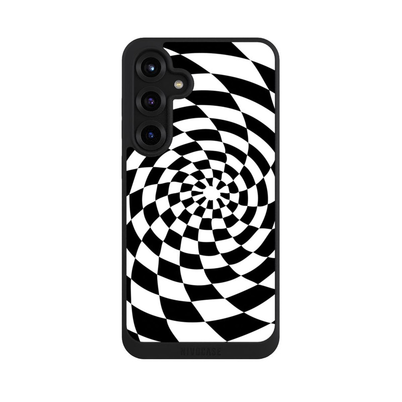 Galaxy S25 + NIVOpure Schwarz-Weiß Illusion