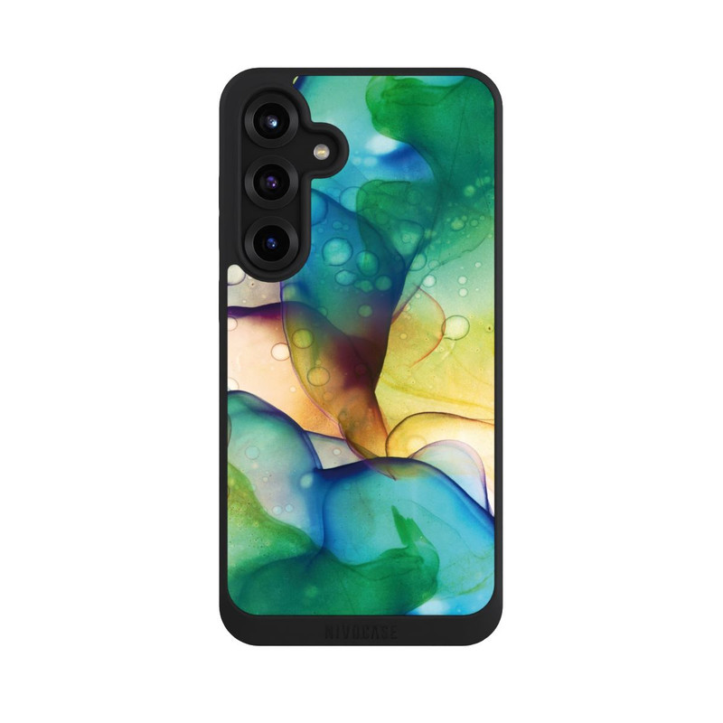 Galaxy S25 + NIVOpure Liquid Art Vert Prairie
