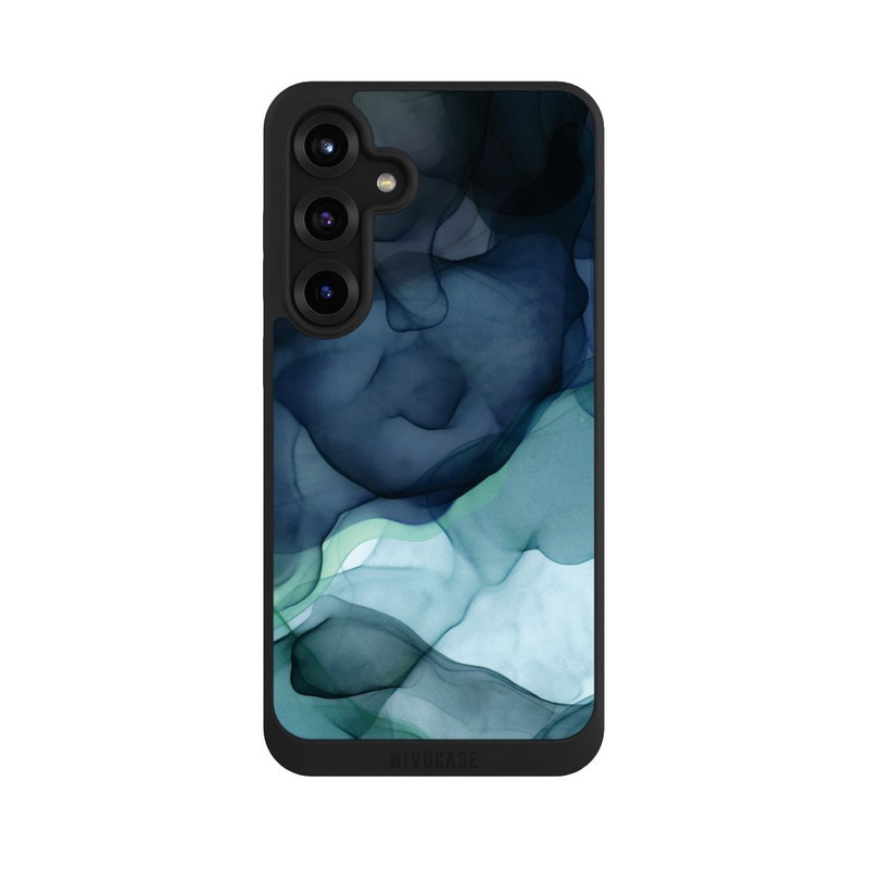 Galaxy S25 + NIVOpure Humeur crépusculaire d’art liquide