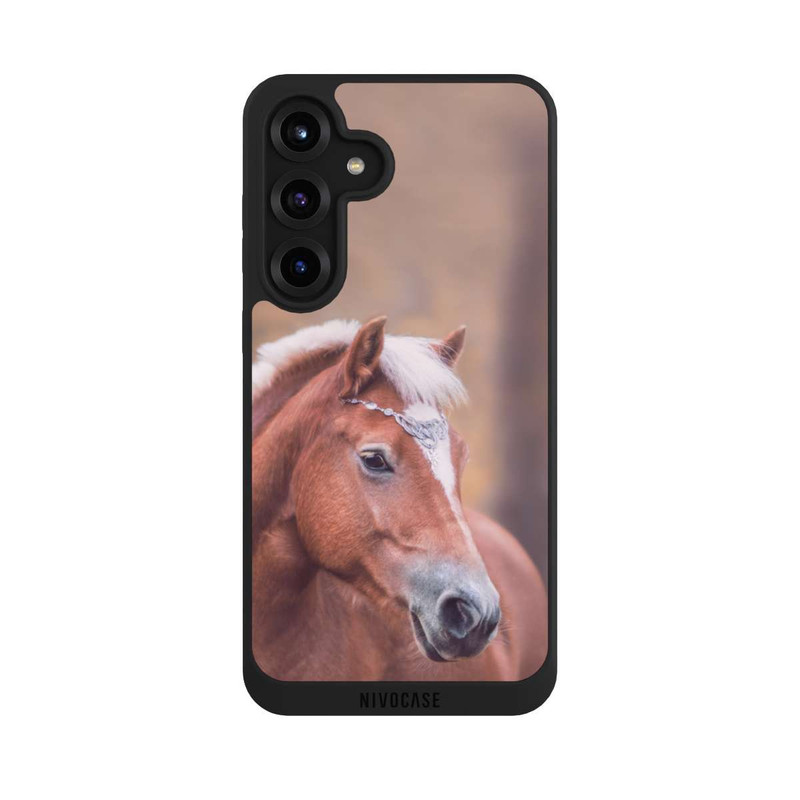 Galaxy S25 + NIVOpure Haflinger Porträt