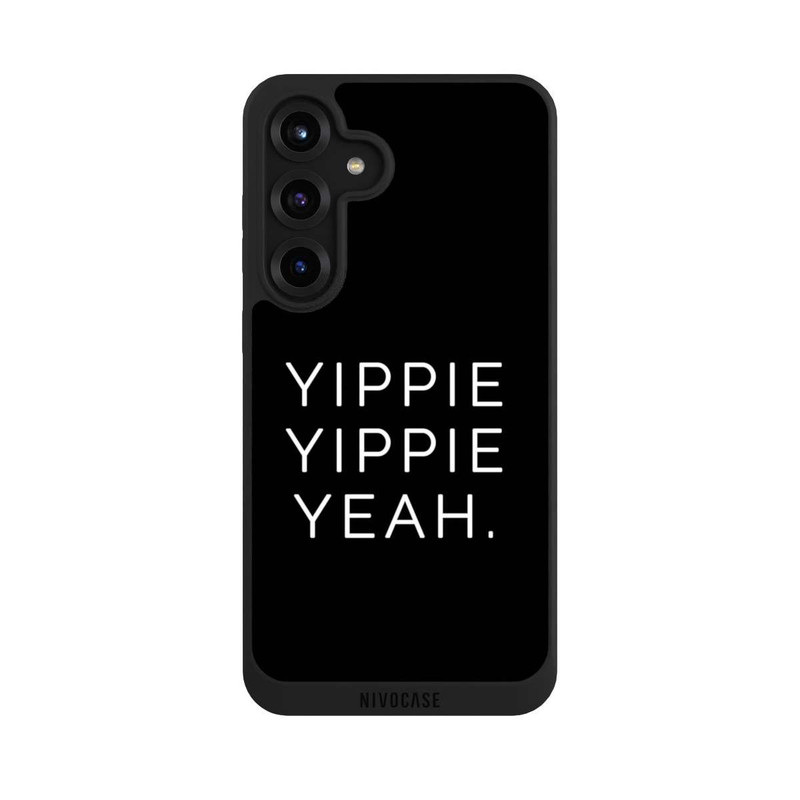 Galaxy S25 + NIVOpure Yippie Yippie Yeah Black