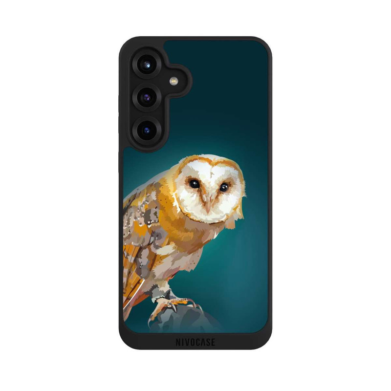 Galaxy S25 + NIVOpure Chouette effraie