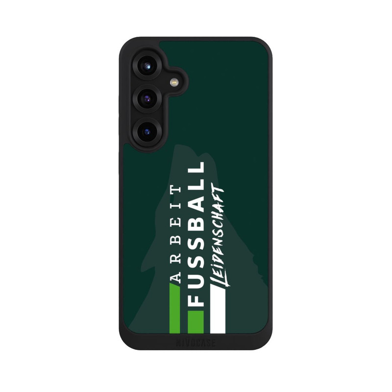 Galaxy S25 + NIVOpure Arbeit-Fussball-Leidenschaft - Wolf