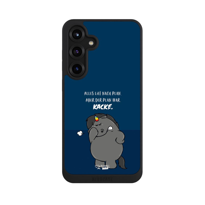 Galaxy S25 + NIVOpure Alles Lief nach Plan Grummeleinhorn