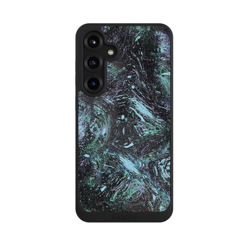 Galaxy S25 + NIVOpure Résumé Dégoulinant De Poussière Pourpre