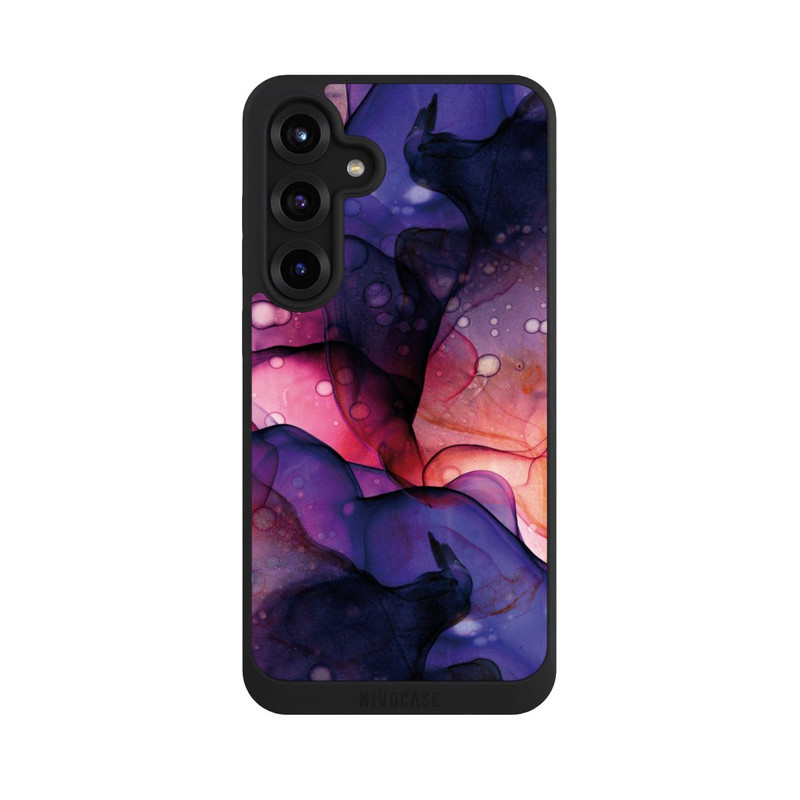 Galaxy S25 + NIVOpure Art Liquide Violet Rose