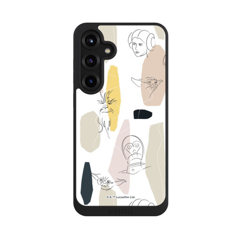 Samsung Galaxy S25+  NIVOpure Helle Seite Line Art