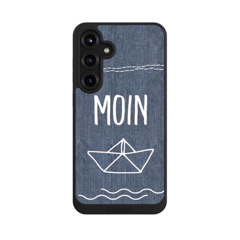 Galaxy S25 + NIVOpure Moin Schiff Denim