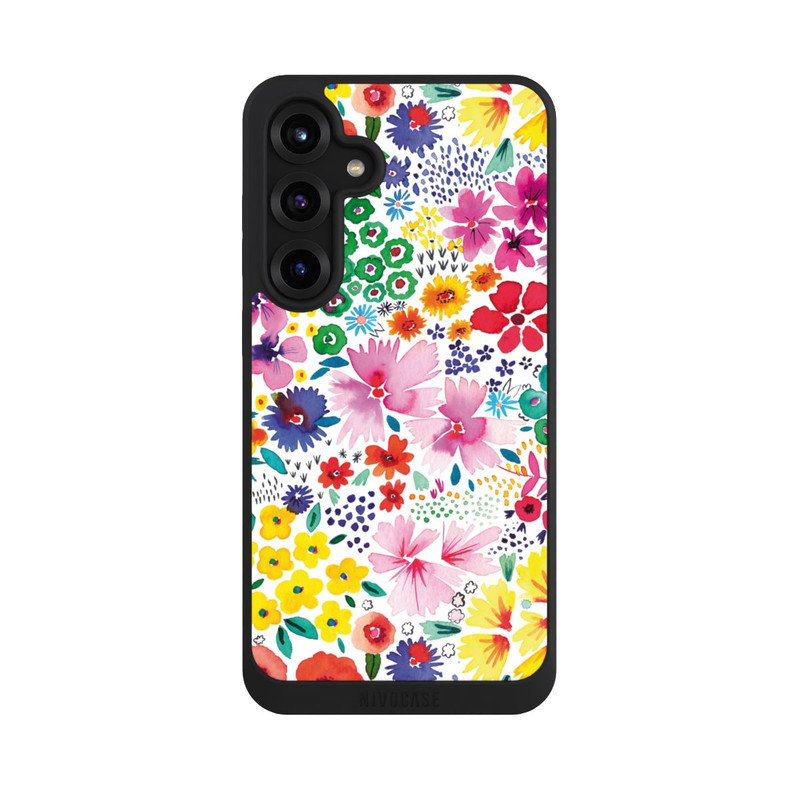 Galaxy S25 + NIVOpure Petites fleurs printanières astucieuses