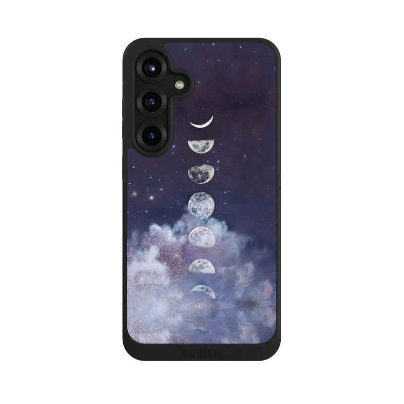 Galaxy S25 + NIVOpure Moon phases on the moon