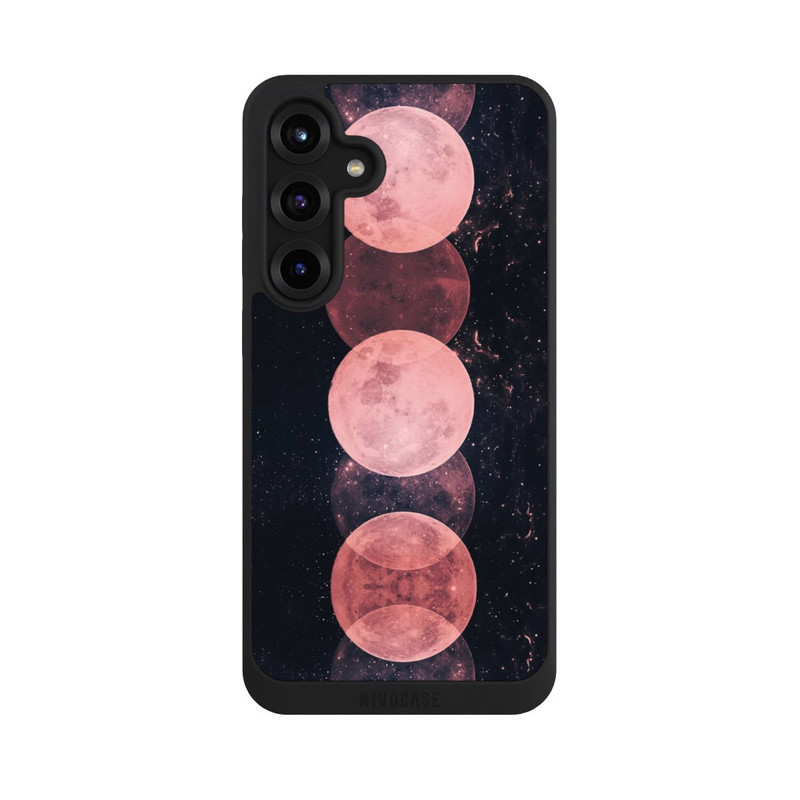 Galaxy S25 + NIVOpure Phases de la lune rose