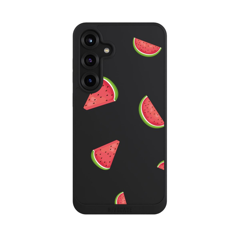 Galaxy S25 + NIVOpure Wassermelone Transparent