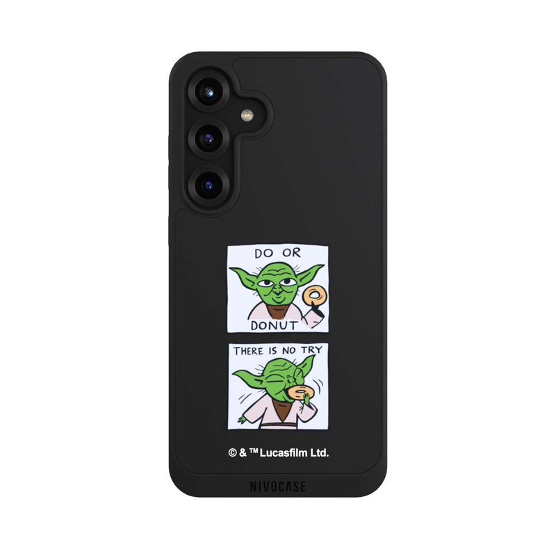 Galaxy S25 + NIVOpure Yoda Comic Donut