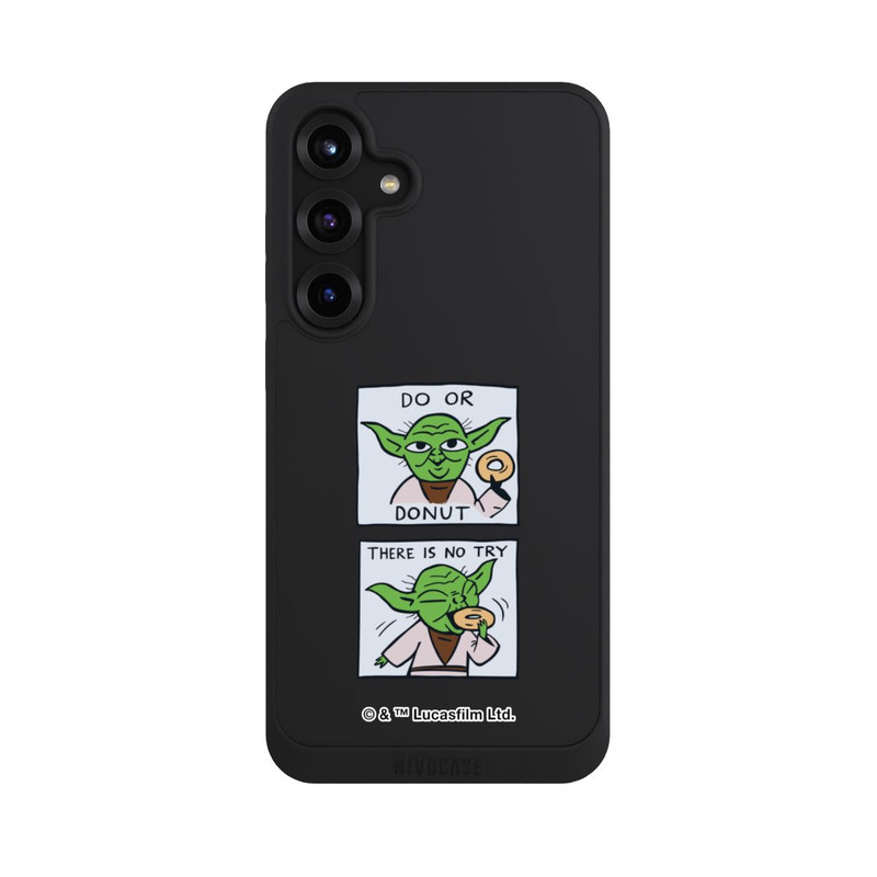 Galaxy S25 + NIVOpure Yoda Comic Donut