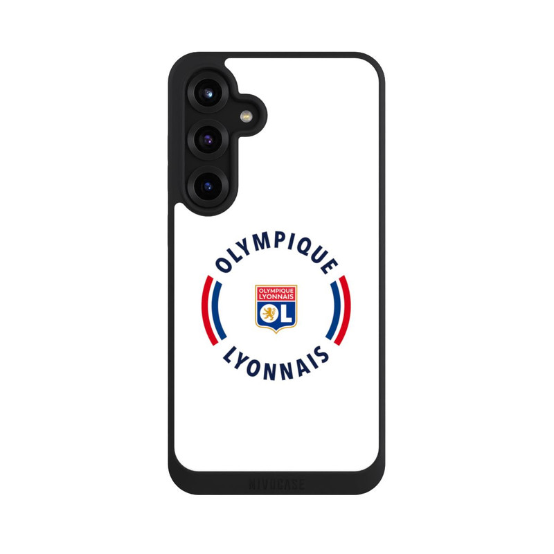 Galaxy S25 + NIVOpure OL Logo Blanc