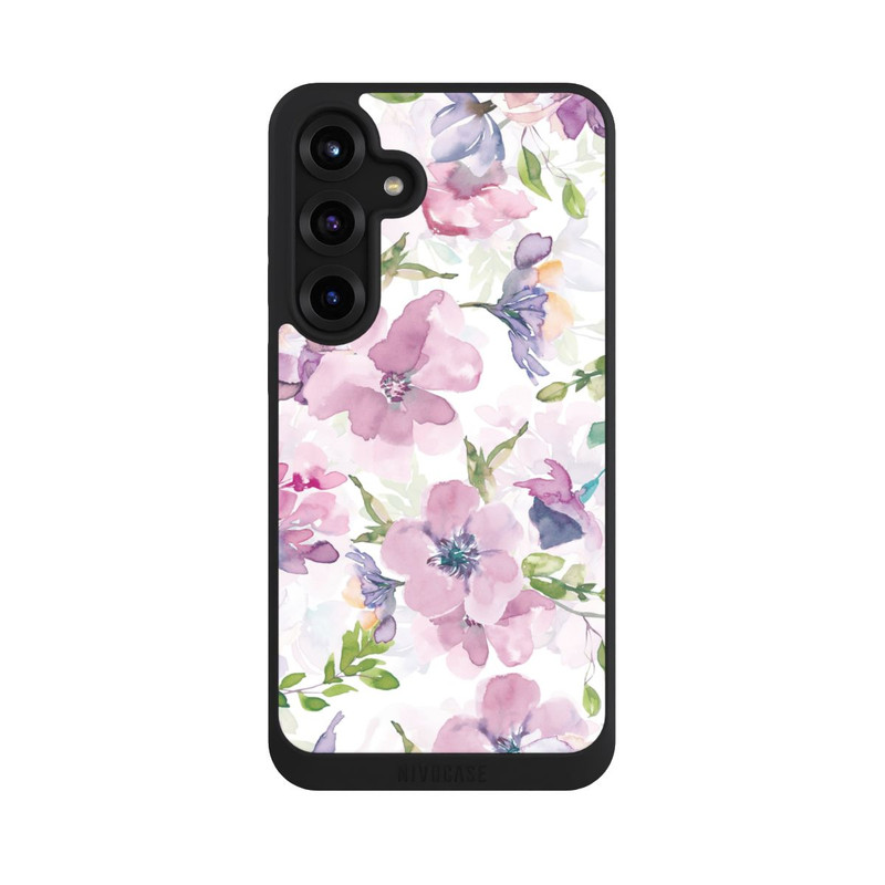 Galaxy S25 + NIVOpure Aquarell Blumen