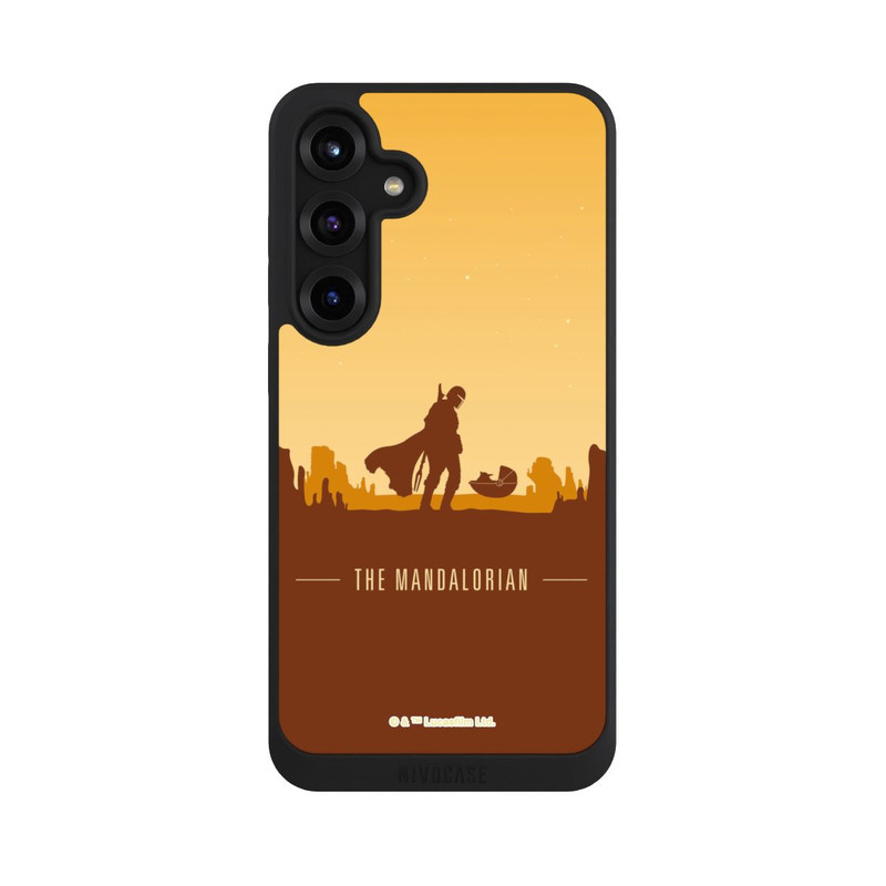 Galaxy S25 + NIVOpure  Silhouette mandalorienne