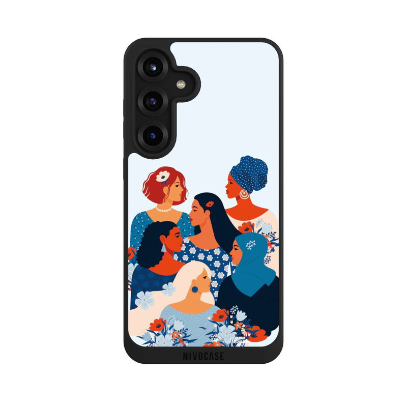 Galaxy S25 + NIVOpure Frauen Diversity Blau