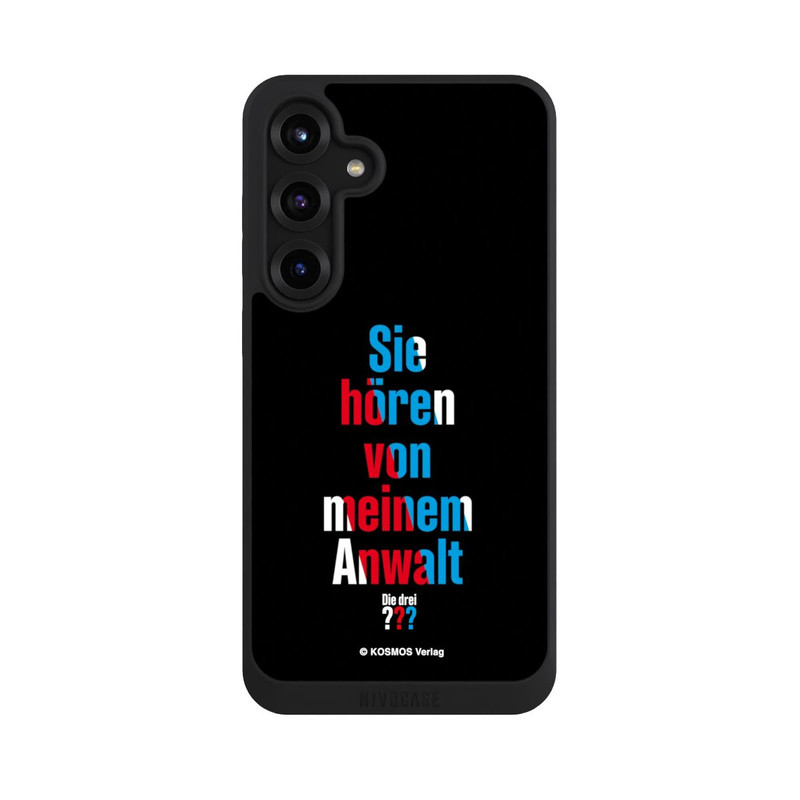 Galaxy S25 + NIVOpure Sie Hören von Meinem Anwalt