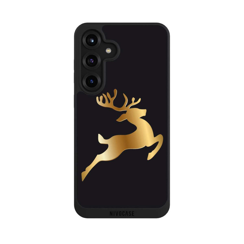 Galaxy S25 + NIVOpure Gold Reindeer