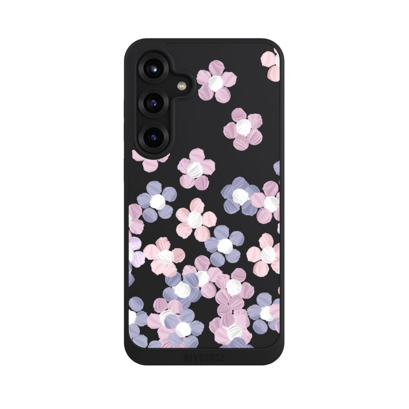Galaxy S25 + NIVOpure Einfache Blumen Transparent