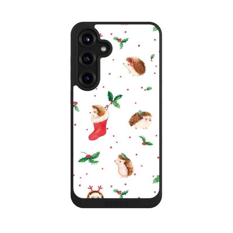 Galaxy S25 + NIVOpure Christmas Cute Hedgehog