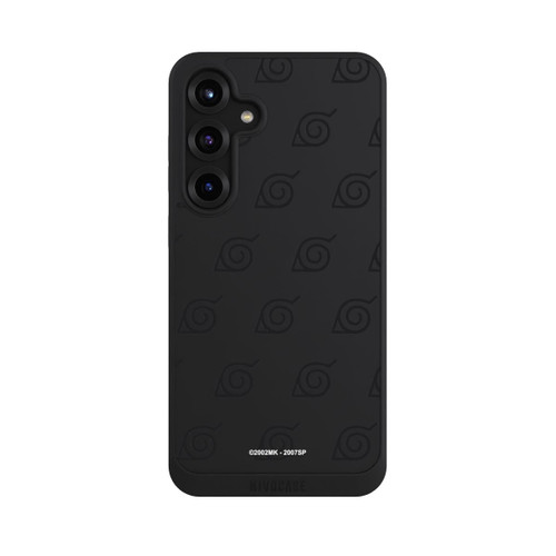 Samsung Galaxy S25+  NIVOpure Schwarzes Konoha-Muster Transparent