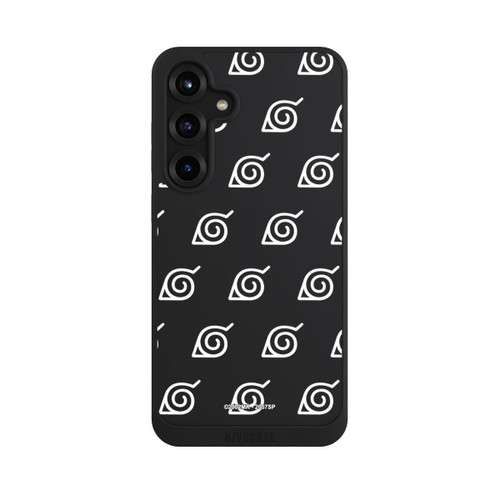 Samsung Galaxy S25+  NIVOpure Weißes Konoha-Muster Transparent