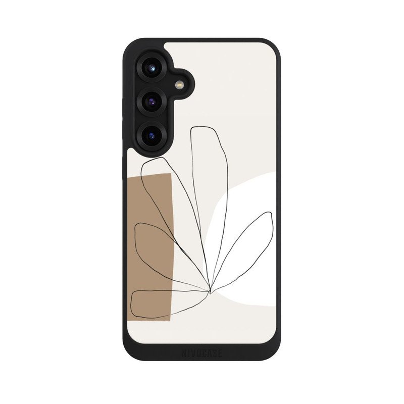 Galaxy S25 + NIVOpure Blumen und Formen Nr. 2 - Anastasia Sawall