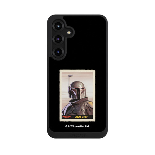 Samsung Galaxy S25+  NIVOpure Boba Fett Badges Schwarzer Hintergrund