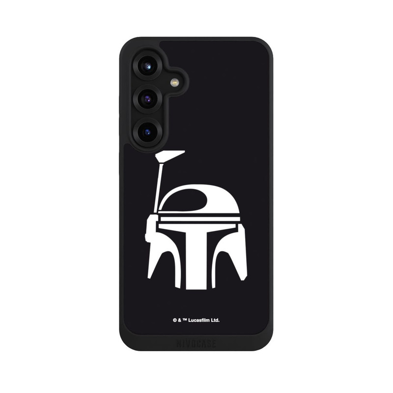 Galaxy S25 + NIVOpure Boba Fett Helmet Black