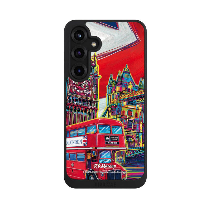 Galaxy S25 + NIVOpure London City Art By P.D. Moreno