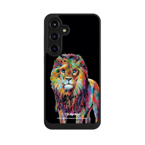 Samsung Galaxy S25+  NIVOpure Löwe Bunte Kunst von P.D. Moreno