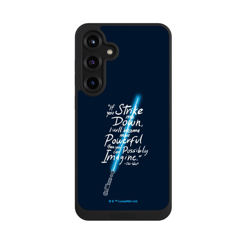 Galaxy S25 + NIVOpure Zitat Obi Wan
