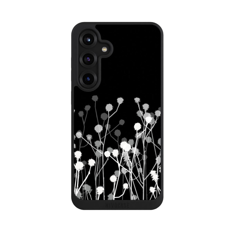 Galaxy S25 + NIVOpure minimalistische Blumen