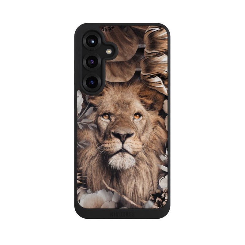Galaxy S25 + NIVOpure Lion & Fleurs Beiges